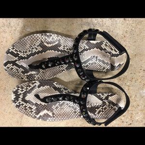 Pedro Garcia “Judith” studded thong sandals